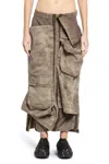 Y/project Woman Brown Skirts In Beige