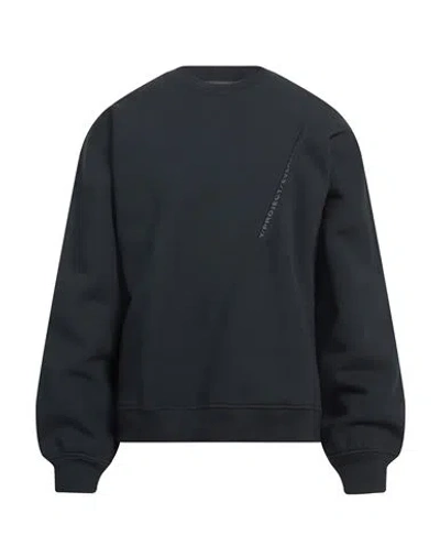 Y/project Man Sweatshirt Midnight Blue Size Xl Organic Cotton