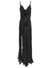 Y/PROJECT Y/PROJECT MAXI DRESS WITH HOOKS AND EYELETS