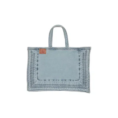 Pre-owned Y/project Maxi Wire Cabas Bag 'ice Blue'