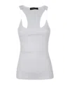 Y/project Invisible-strap Tank Top In White