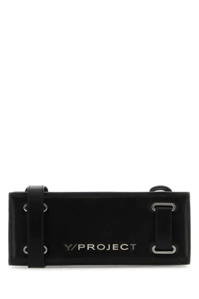 Y/project Shoulder Bags In Black