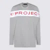 Y/PROJECT Y/PROJECT GREY COTTON T-SHIRT