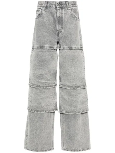 Y/PROJECT Y/PROJECT WIDE-LEG JEANS WITH PANELS