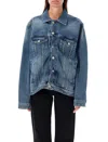 Y/project Evergreen Wire Jacke In Vintage Blue