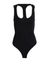 Y/project Woman Bodysuit Black Size 2 Viscose, Polyamide, Elastane In Black
