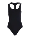 Y/project Woman Bodysuit Black Size 2 Viscose, Polyamide, Elastane In Black
