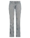 Y/project Woman Jeans Blue Size 25 Cotton In Blue