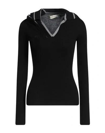 Y/project Woman Sweater Black Size S Merino Wool
