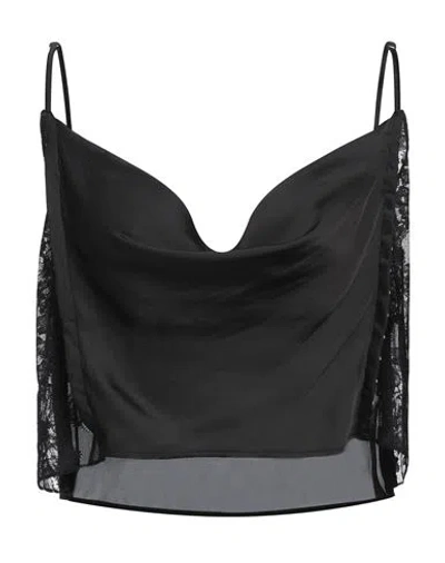 Y/PROJECT Y/PROJECT WOMAN TOP BLACK SIZE 6 POLYESTER