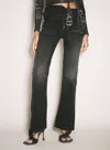 Y/project Women Wrap-belt Jeans In Black