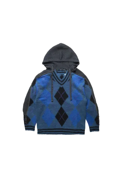 Y/project Zip Insert Hood Pullover