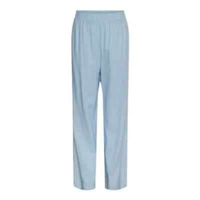 Y.a.s. | Flaxy Hw Linen Pant In Blue