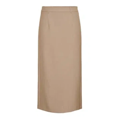 Y.a.s. | Likka Hw Long Skirt In Brown