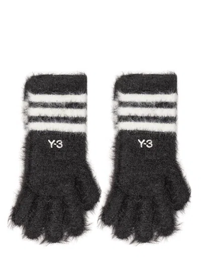 Y-3 3s Gloves In Black/crewht