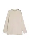 Y-3 Oversized Gradient Stripes Long Sleeve T-shirt In Animal Print