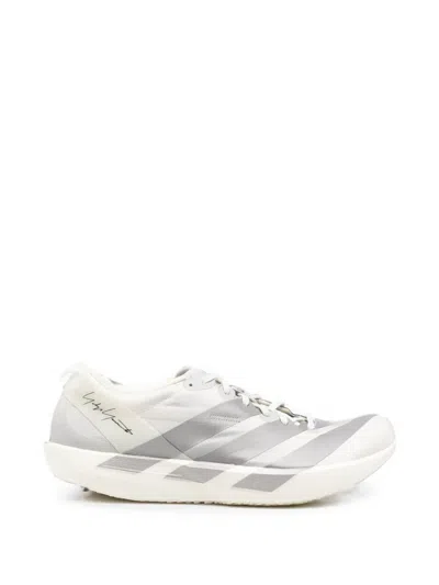Y-3 Adios 9 Gradient-effect Logo-print Sneakers In White
