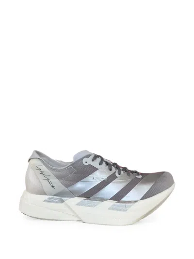 Y-3 Sneakers Adios Pro 4 Argento Dal Design Tecnico Y3 In Gray