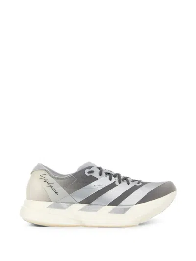 Y-3 Adios Pro 4 Panelled Sneakers In Gray