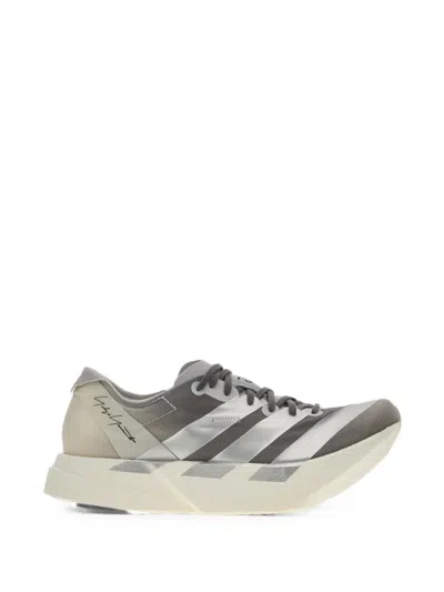 Y-3 Lightweight Performance Trainers With Streamlined Design In White