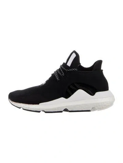 Pre-owned Y-3 Athletic Sneakers In Black/white