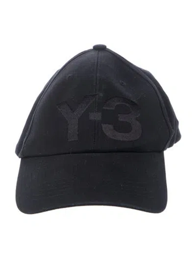 Pre-owned Y-3 Baseball Cap In Black