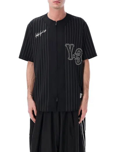 Y-3 Baseball Shirt T-shirt In Black