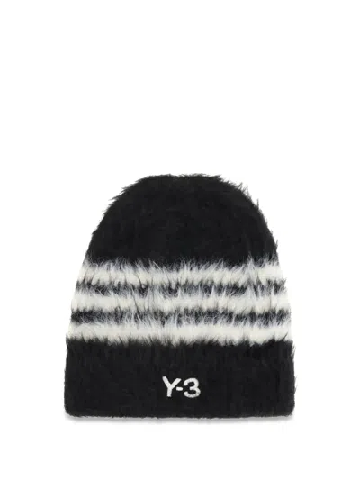 Y-3 Beanie Stripes In Black