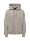 Y-3 Beige Solid Hood Sweatshirt In Beige