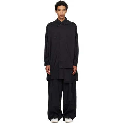 Y-3 Black Adaptive Cotton Shirt