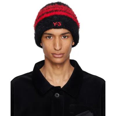 Y-3 Stripes Beanie In Multi
