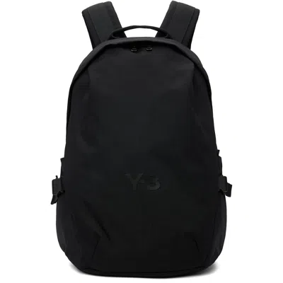 Y-3 Black Bonded-logo Backpack