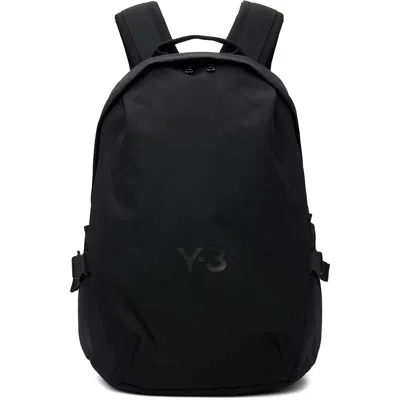 Y-3 Black Bonded-logo Backpack