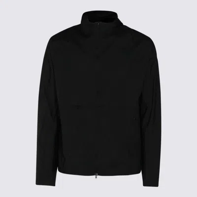 Y-3 Black Casual Jacket In Green