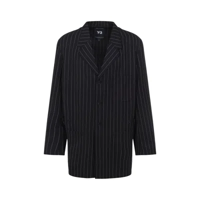 Y-3 Black Chore Polyester Jacket