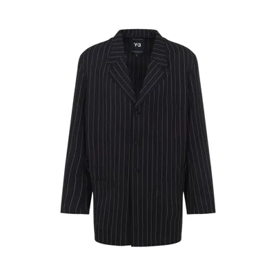 Y-3 Black Chore Polyester Jacket