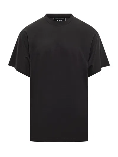 Y-3 Black Crew Neck T-shirt