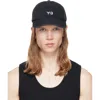 Y-3 Black Dad Cap In Black