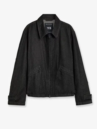 Y-3 Black Denim Jacket