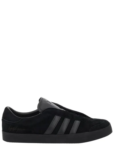 Y-3 Black Leather Sneaker