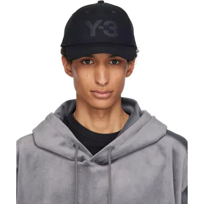 Y-3 Black Logo Cap