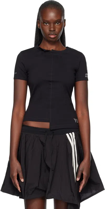 Y-3 Black Mercedes-amg F1 Edition Fitted T-shirt