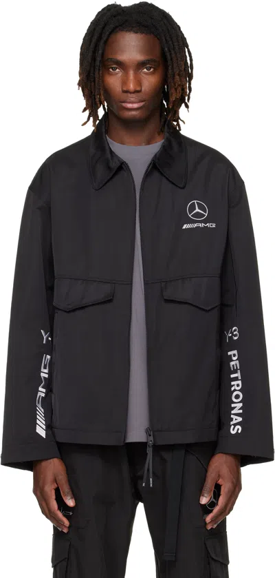 Y-3 Black Mercedes-amg F1 Edition Wolf Jacket