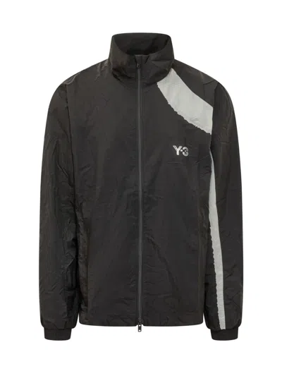 Y-3 Black Mock Collar Sweatshirt