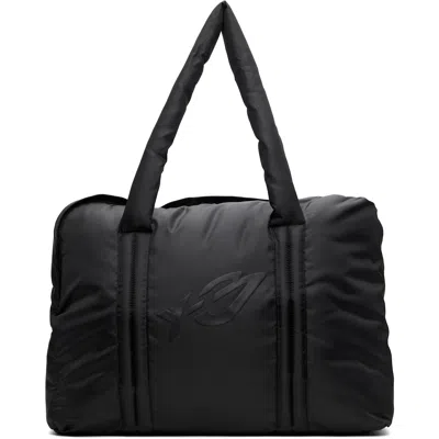 Y-3 Black Padded Weekender Duffle Bag