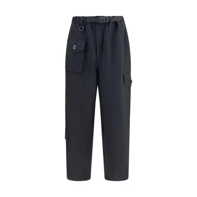 Y-3 Black Polyester Athletic Pants