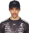 Y-3 Black Race Cap In Black