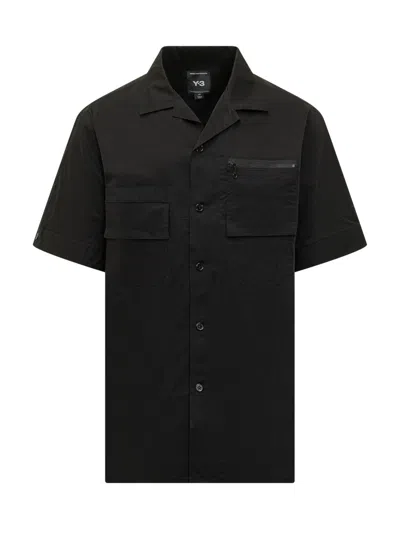 Y-3 Black Regular Solid Shirt