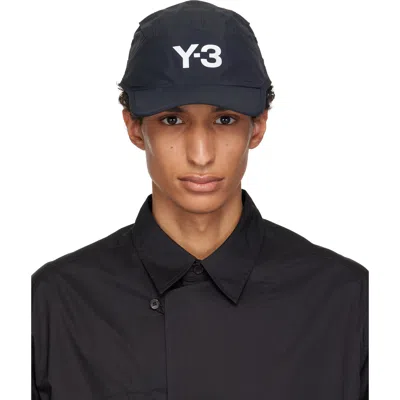 Y-3 Black Run Cap