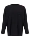 Y-3 Gradient 3 Stripe Ls T-shirt In Black